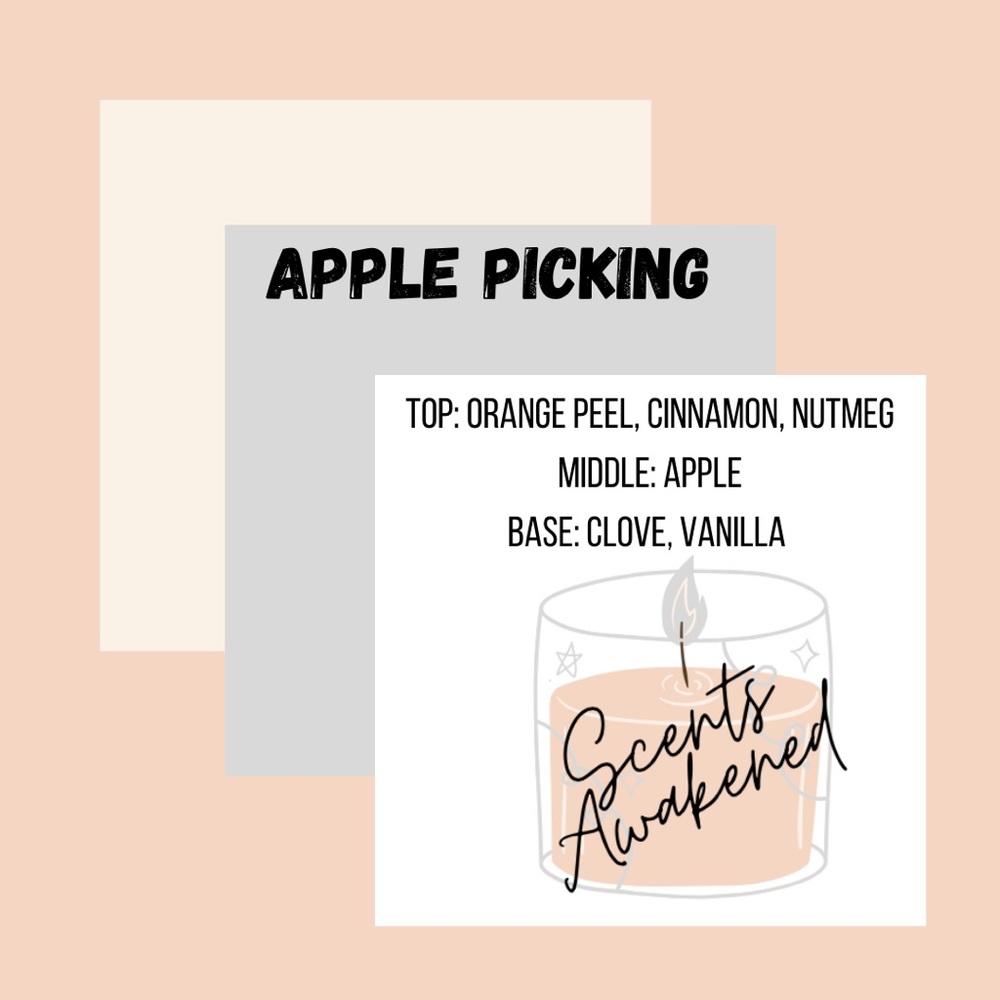 7 OZ Soy Apple Harvest Candle - Picture 3 of 3